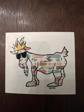 GOAT USA Vintage Surfboard Sticker. Single Sticker. Brand New. 