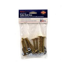 403741 MP Brass Toilet Bolt 10-Pack