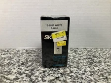 LUTRON SKYLARK S-603P-WH 3-Way 600W Preset Dimmer with On/Off White NEW IN BOX