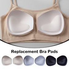 Removable Washable Bra Cups Inserts Bra Cups Replacement Bra Pads Sports Cups .