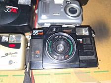 Mixed Film & Digital Camera Lot - Canon Sure Shot 105, Kodak, Pentax, Minolta