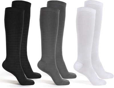 3 Pair Replacement Sock Liner Walking Boot Sock for Compression Cast Boot Walker