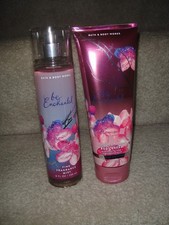 LG BATH  BODY WORKS FINE FRAGRANCE MIST  BODY CREAM in BE ENCHANTED  YUMMY 