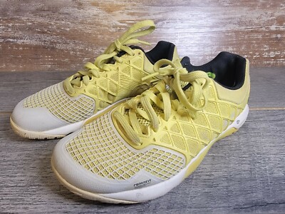 REEBOK CROSSFIT TRAINING SHOES 023501 714 WOMENS YELLOW SIZE