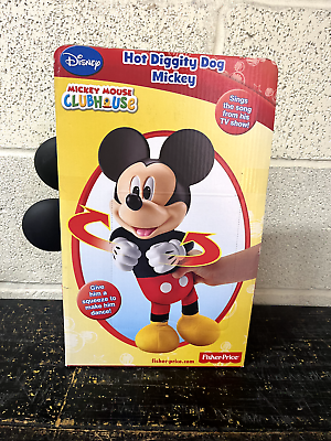 Fisher-Price Mickey Mouse Clubhouse Hot Diggity Dog Mickey NEW DAMAGED  PACKAGING