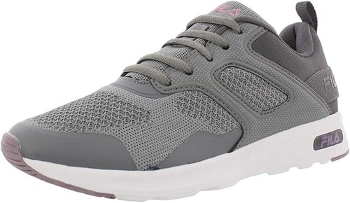 New Fila Women's Memory Foam V6 Gray / Black Running Shoes Sneakers - Picture 5 of 8