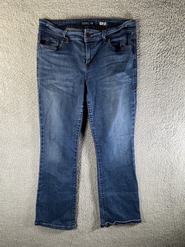 Level 99 Womens Denim Blue Petite 