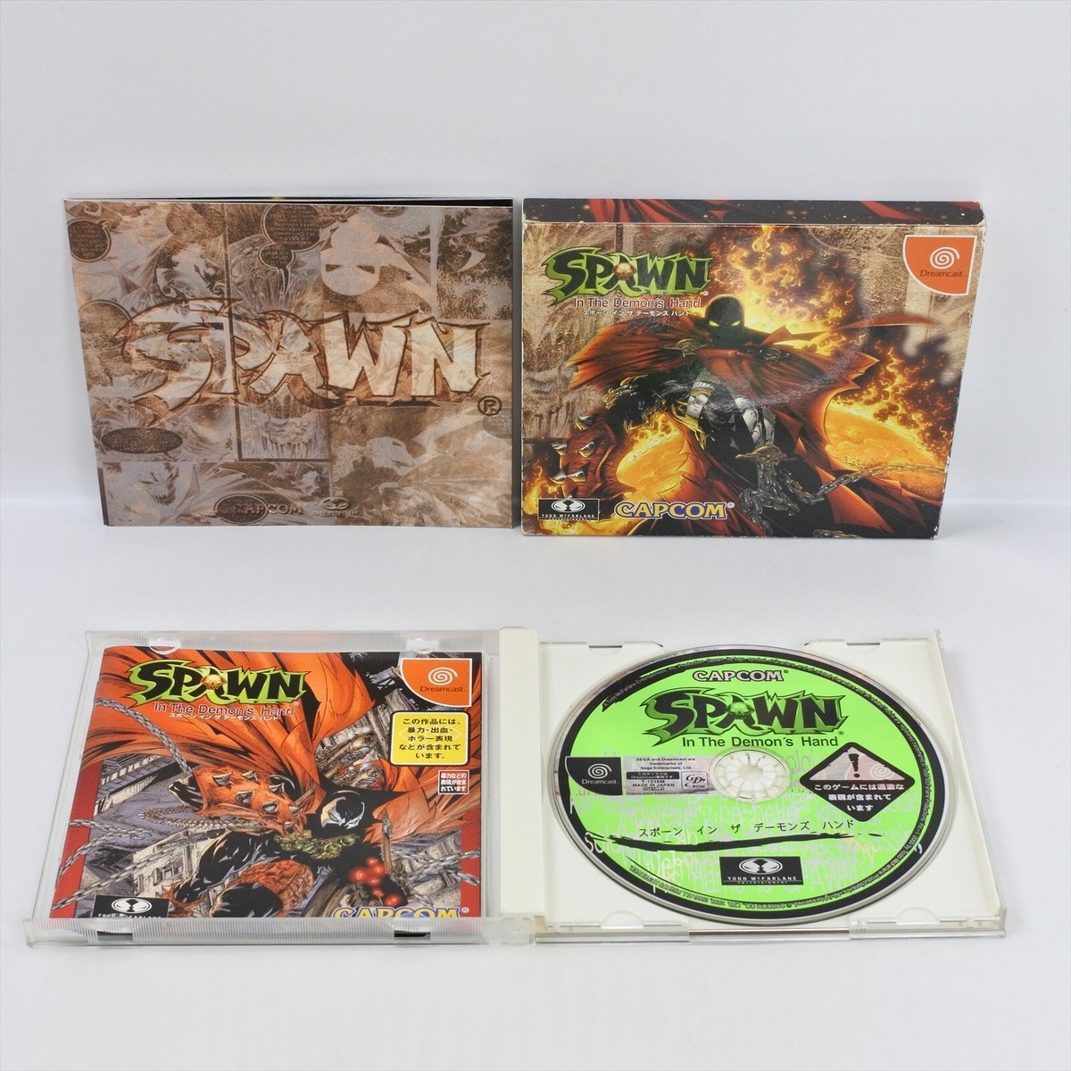 SPAWN In The Demon's Hand Dreamcast Sega 3008 dc | eBay