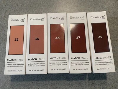 *BRAND NEW* The Creme Shop Luminous Liquid Foundation 1.06 oz CHOOSE YOUR SHADE