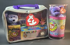 Beanie Baby Platinum Membership Kit. Never Opened, Silver Coin Clubby IV Bear