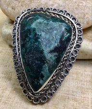 Vintage Sterling Silver Eilat Stone Brooch Pin/Pendant Israel Fine Jewelry