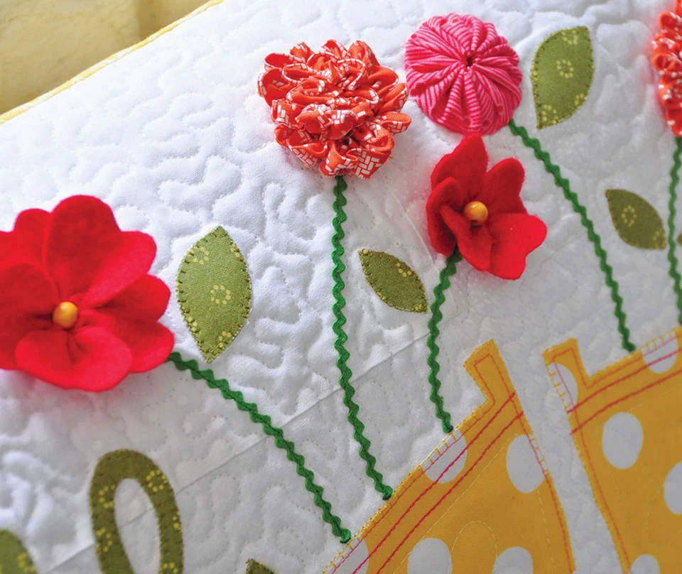 Kimberbell Welcome Spring Bench Pillows Sewing Pattern: Includes Directions, - Image 3 of 4