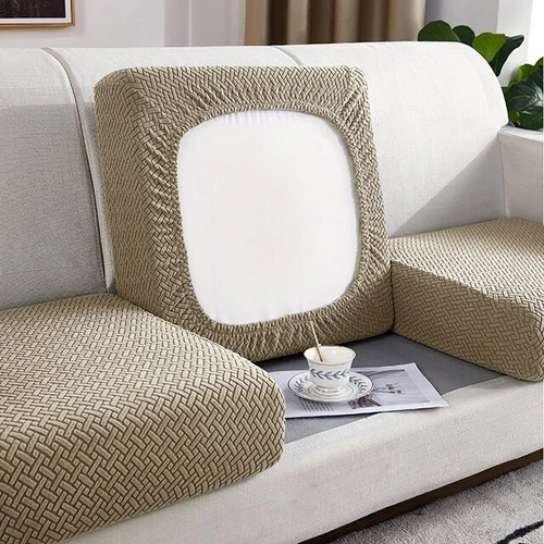 Dicke Jacquard Sofakissenbezüge Schoner Couchbezüge Anti-Staub Schonbezug - Bild 24 von 35