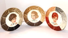 VINTAGE 1960s ROUX HAIR COLOR GUIDE! ADVERTISING BEAUTY SHOP DISPLAY! CARDBOARD