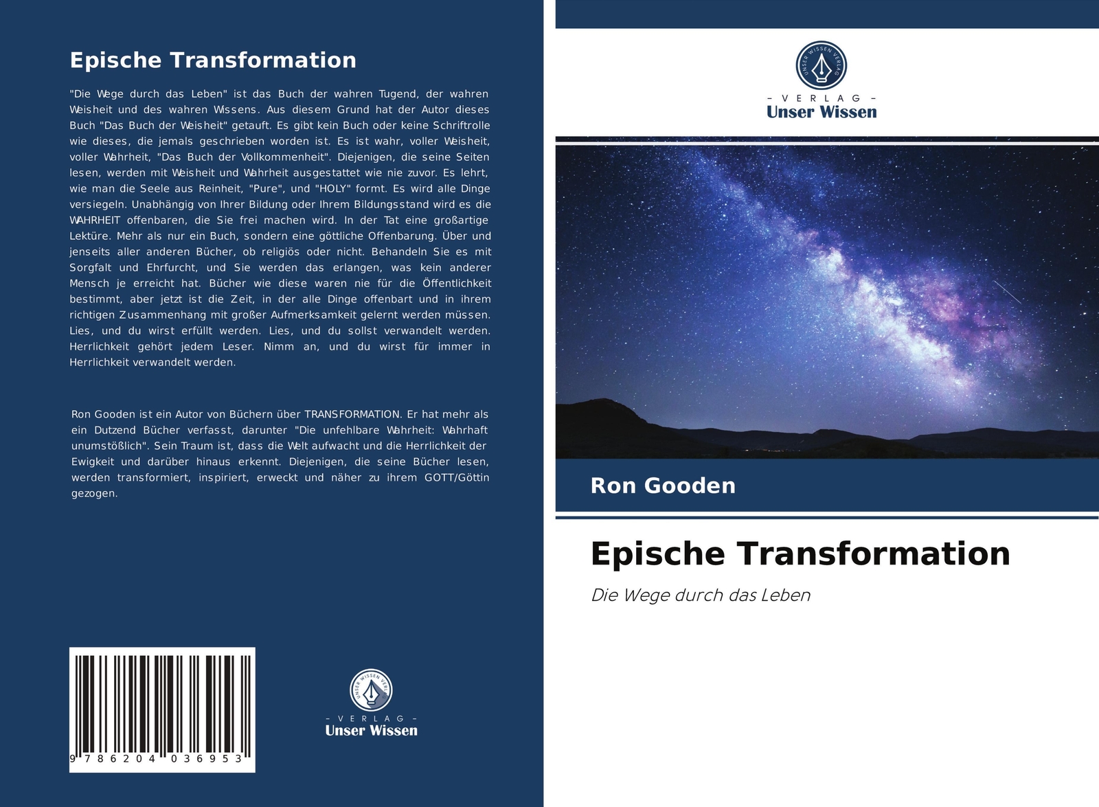 Thumbnail - Epische Transformation Die Wege Durch Das Leben Ron Gooden Taschenbuch