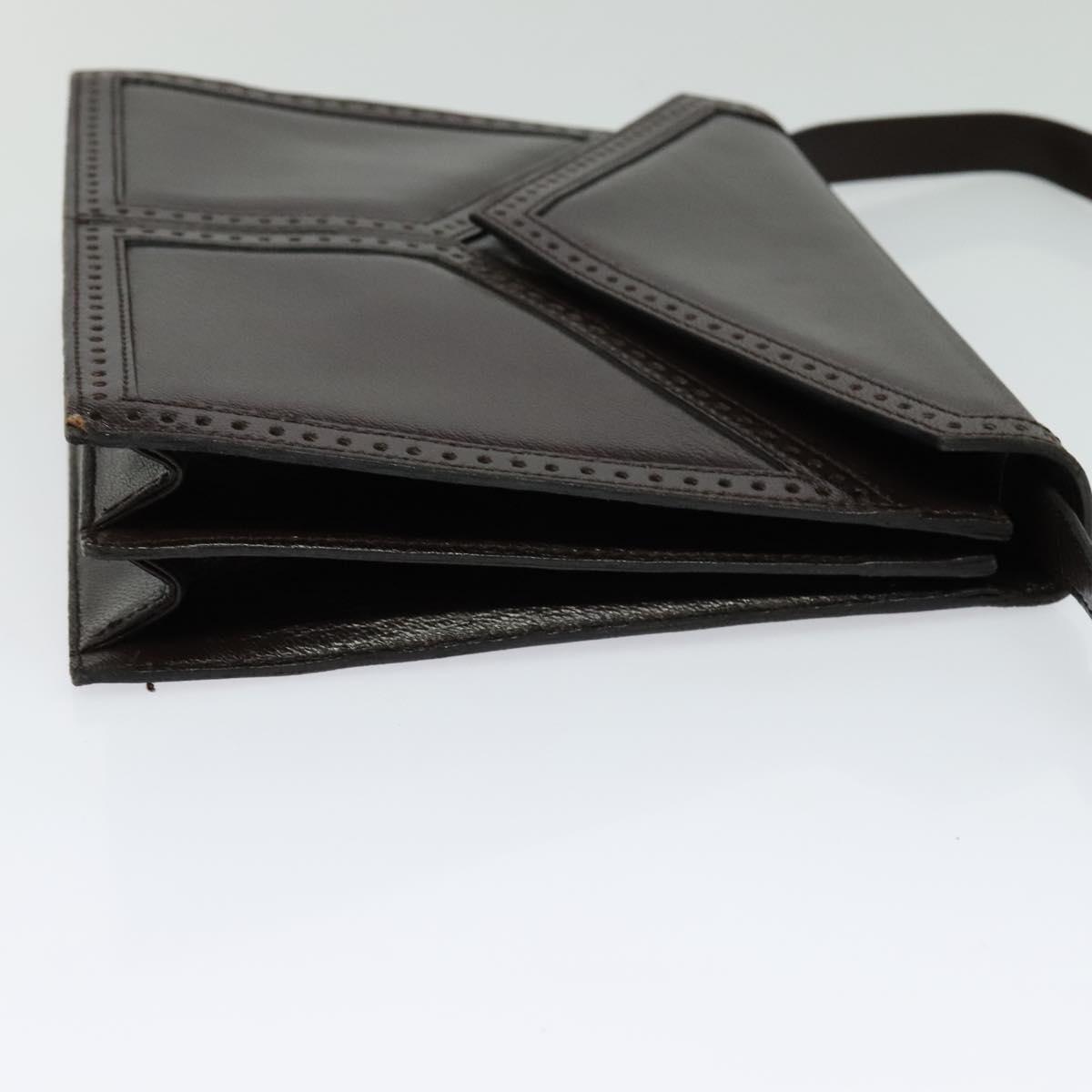 Borsa a tracolla SAINT LAURENT pelle marrone oro originale ar13385