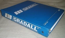 GRADALL 544D MATERIAL HANDLER PARTS MANUAL BOOK CATALOG 9136-4001