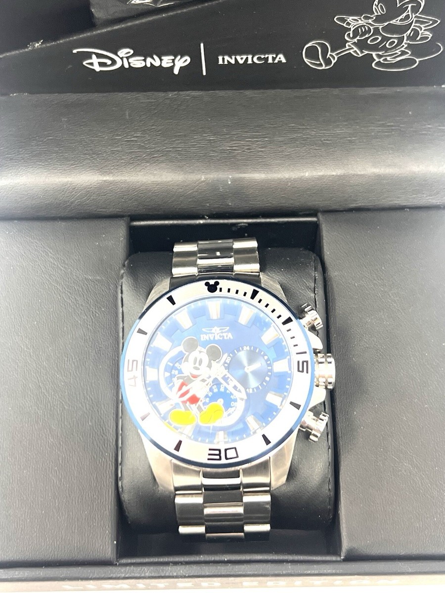 Limited Edition Disney Invicta Mickey Mouse Watch - Stainless