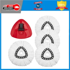 4 Pack Mop Replacement Heads Compatible with Ocedar Mop Replace Head Easywrin...