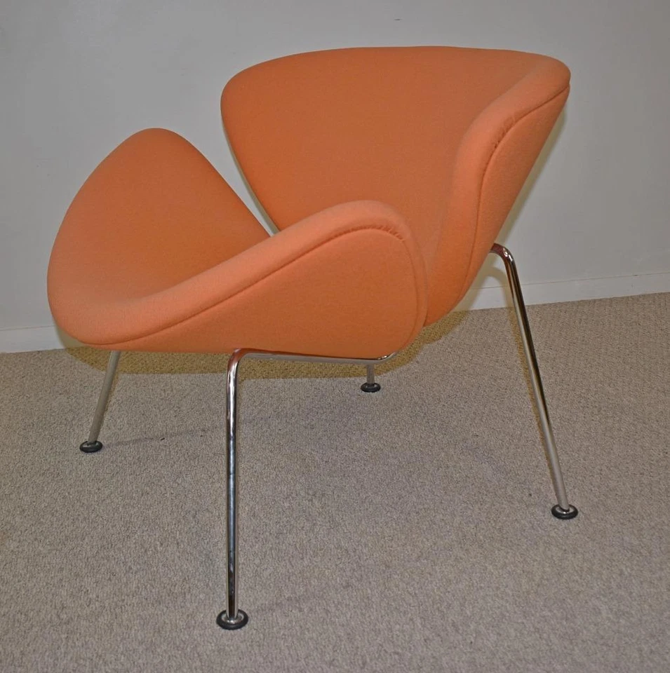 Silla MCM Orange Slice de Pierre Paulin, años 60 Foto 4 de 4
