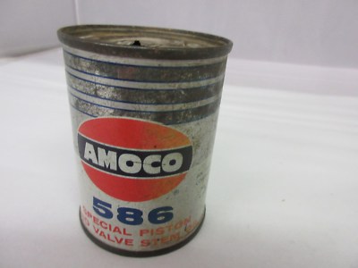 VINTAGE AMOCO GAS OIL PROMO BANK TIN ADVERTISING COLLECTIBLE M-919 | eBay