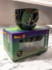 Dragon Ball Z Super Anime Ramen Noodle Bowl With Chop Sticks 14 oz, New in Box