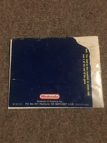 NES Nintendo System Star Tropics Startropics Instructions Game Free Shipping