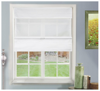 Daily White Cordless Light Filtering Uv Protection Polyester Roman Shades Daily White Cordless Light Filtering Uv, Light Filtering Roman Window Shades
