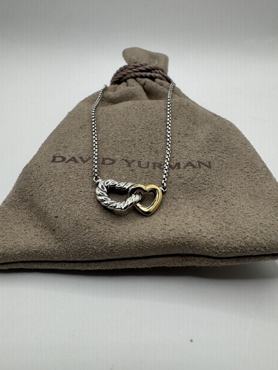 David Yurman Silver & 18K Gold Cable Collectibles