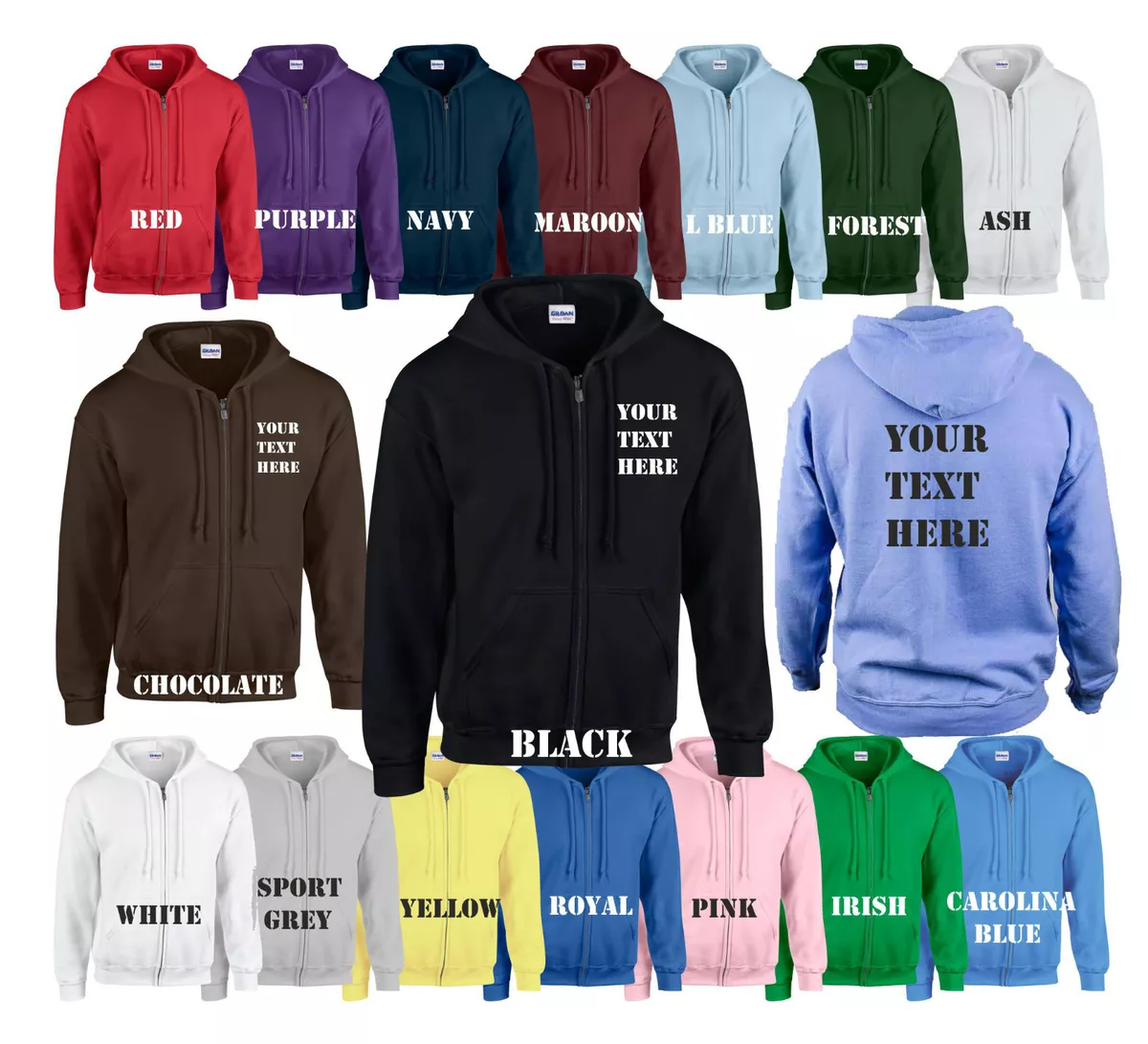 Ebay personalised hoodies on sale