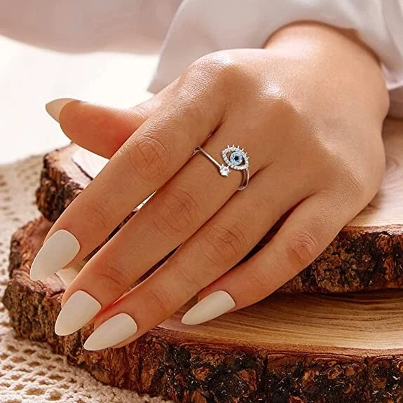 Turkish eye deals ring