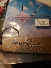 Four Seasons Frankie Valli Rare Bowling Alley Key Chain Union Nj  Jersey Boys 