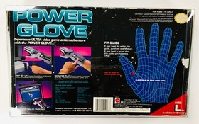 1 Box Protector for the NES POWER GLOVE Box! Clear Display Case Nintendo