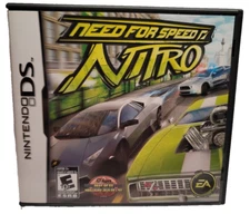 Need for Speed: Nitro CASE ONLY NO GAME Or Manual Replacement Box Art, VGC