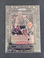 2022-23 Monopoly Prizm Black Classic Icon Prizm Cards. Pick Your Card.
