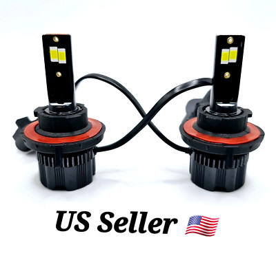  2 SUPER  Hi-Low LED headlight bulbs for Honda 2016 -2024 PIONEER 1000-5 SxS