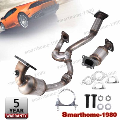 Catalytic Converter Set Direct Fit for 2010 2011 Cadillac SRX 3.0L Bank 1 & 2