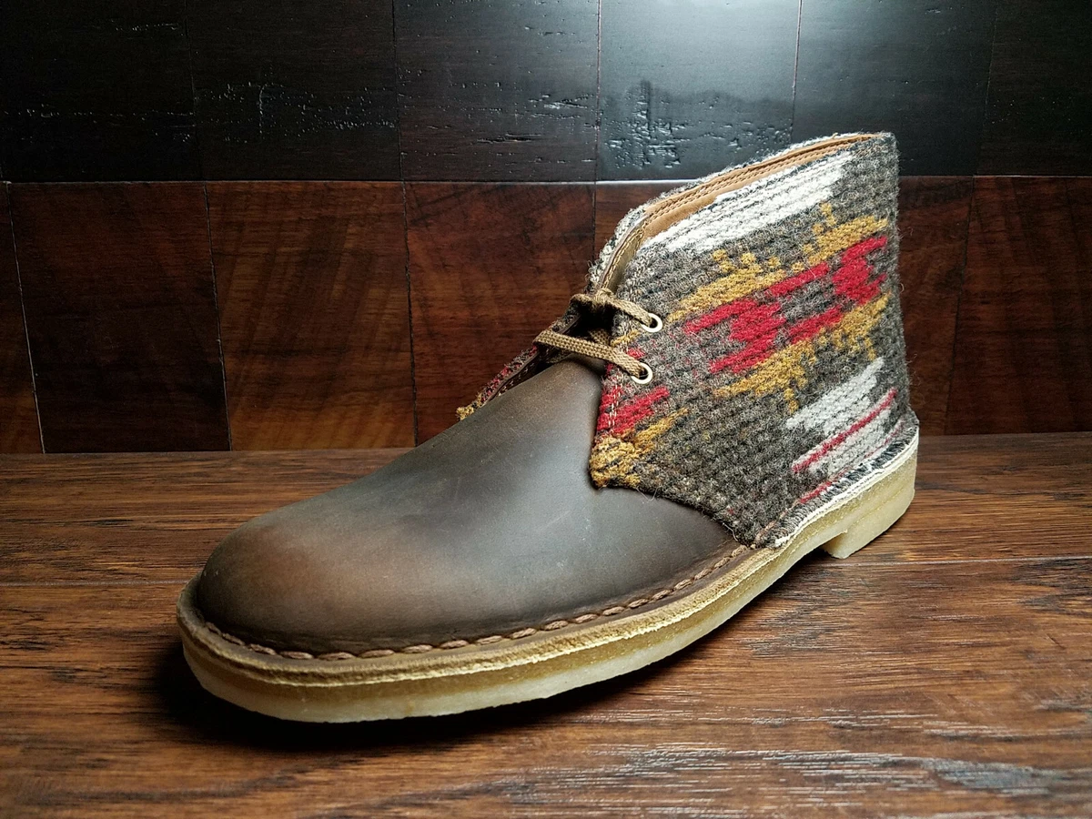 Clarks desert boot clearance cuir