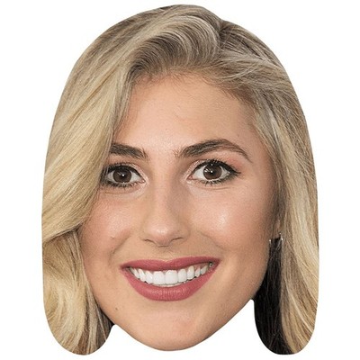 Emma Slater (Smile) Big Head. Larger than life mask.