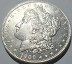 1900 P Morgan 90% Silver Dollar BU