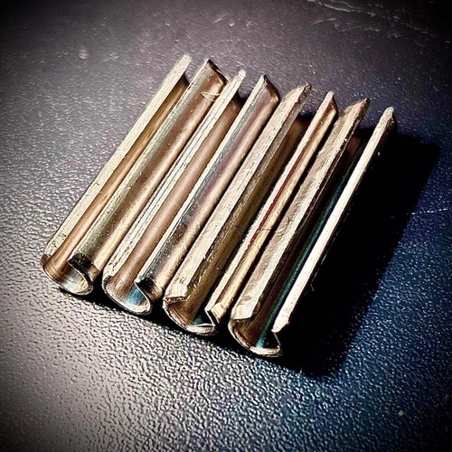 5mm Spring Tension Pin Coiled Roll Slotted Stainless Heavy - Picture 5 of 52