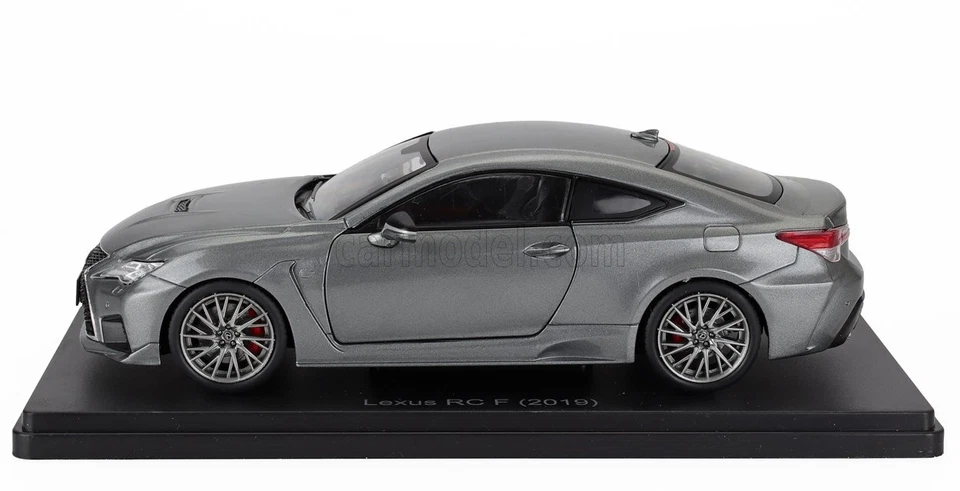 MODELLINO AUTO STATICO HACHETTE LEXUS RC-F 2019 GRIGIO MODELLISMO SCALA 1/24 - Immagine 3 di 4