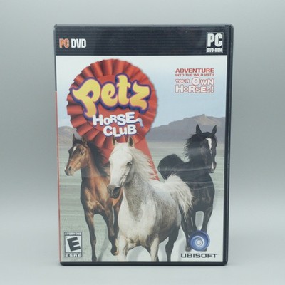 Petz Horse Club PC 2008 Ubisoft Horse Riding Simulation Video Game