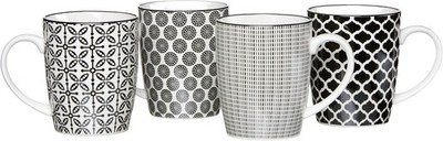 Kaffeebecher-Set Takeo | 4-teilig | 350 ml