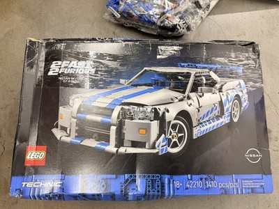 LEGO Technic 2 Fast 2 Furious Nissan Skyline GT-R R34 (42210) NEW Box Damage
