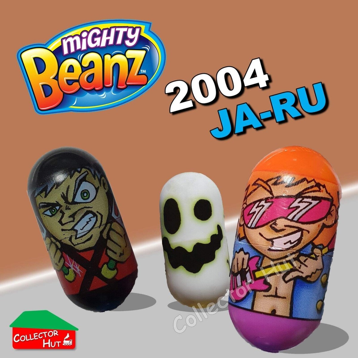 Mighty Beanz (2004) JA-RU Beans 1-36 & Rare | eBay