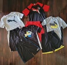 5-Youth Boys Puma Short Sets 14-16 