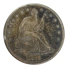 1876-S Seated Liberty Half Dollar Extra Fine Condition