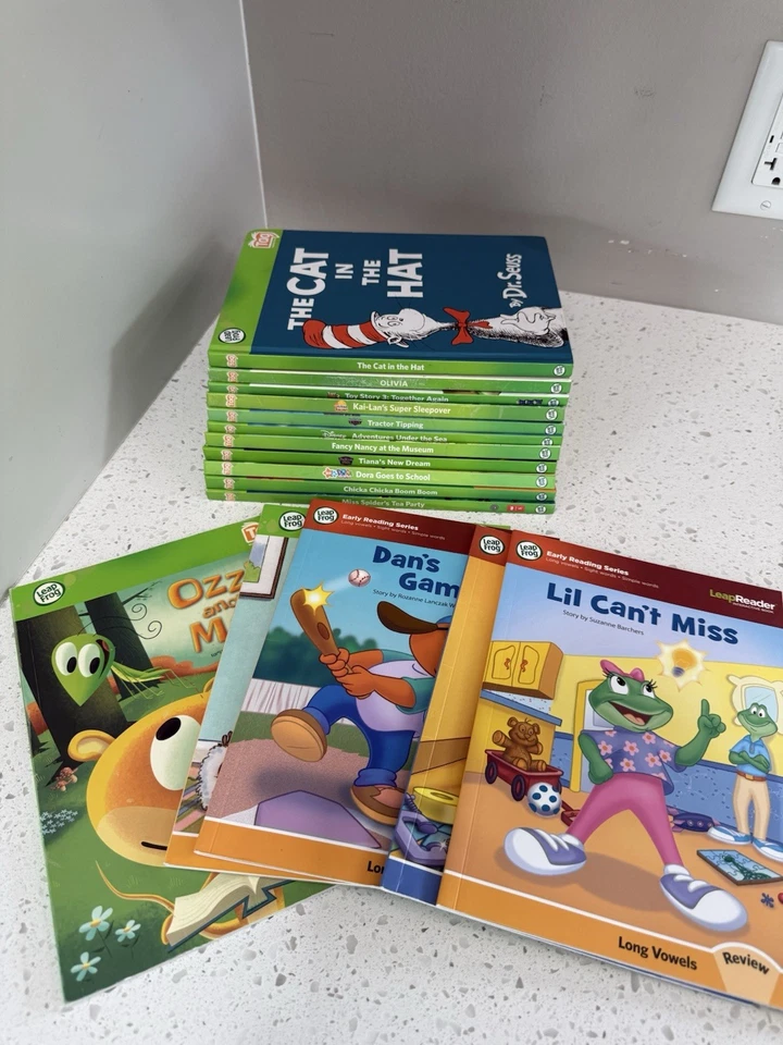 Libros de etiquetas Leap Frog - ¡Lote de 16 Dr. Suess, Disney, Toy Story y más! Foto 3 de 3
