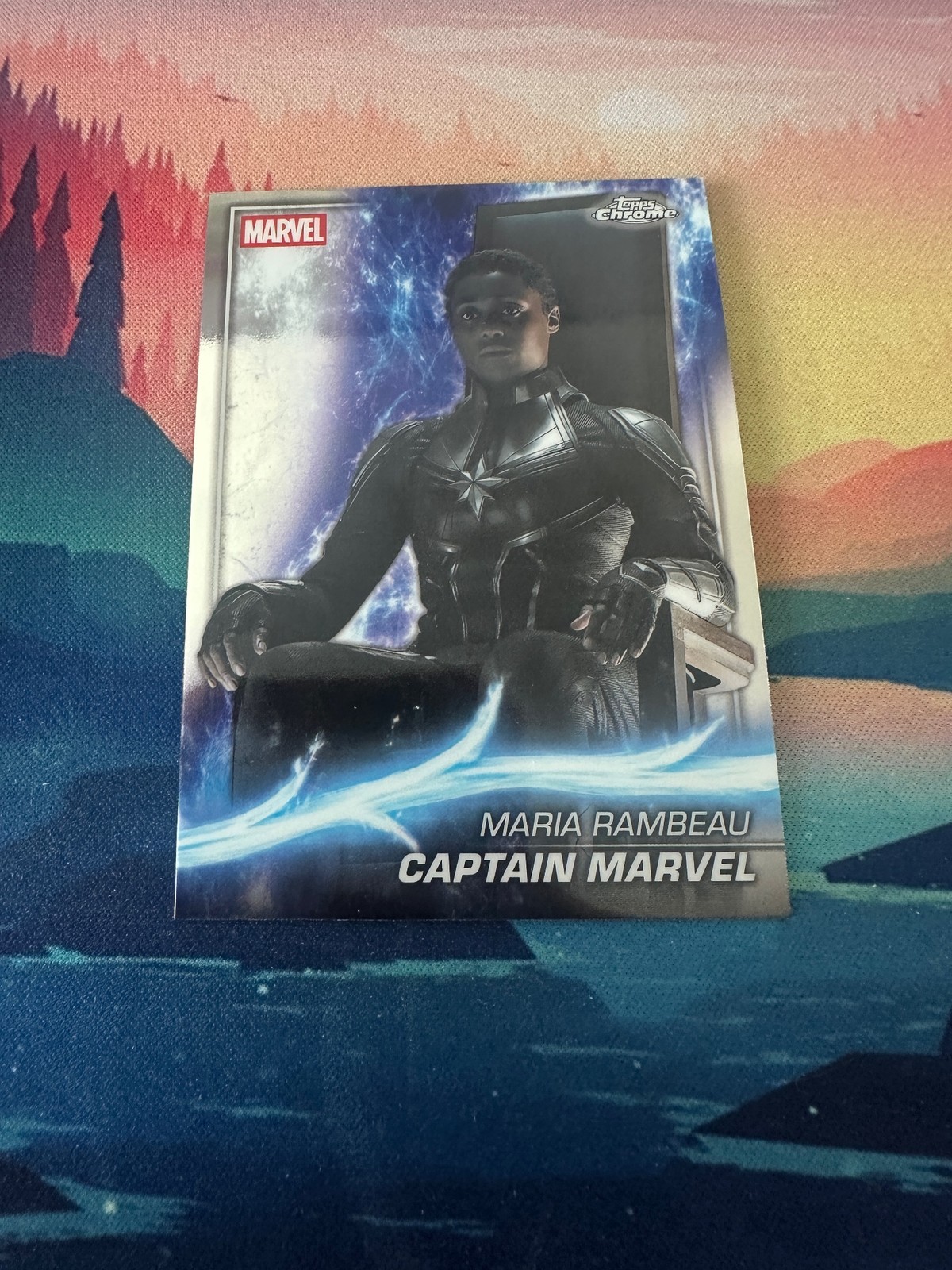2025 Topps Chrome Marvel Studios #133 Captain Marvel